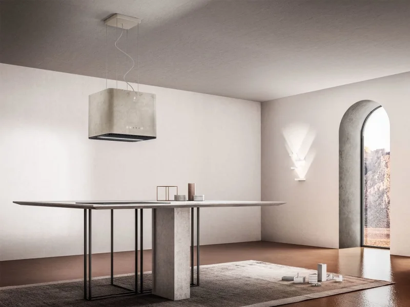Аспиратори окачени Аспиратор Elica Pix Concrete 42