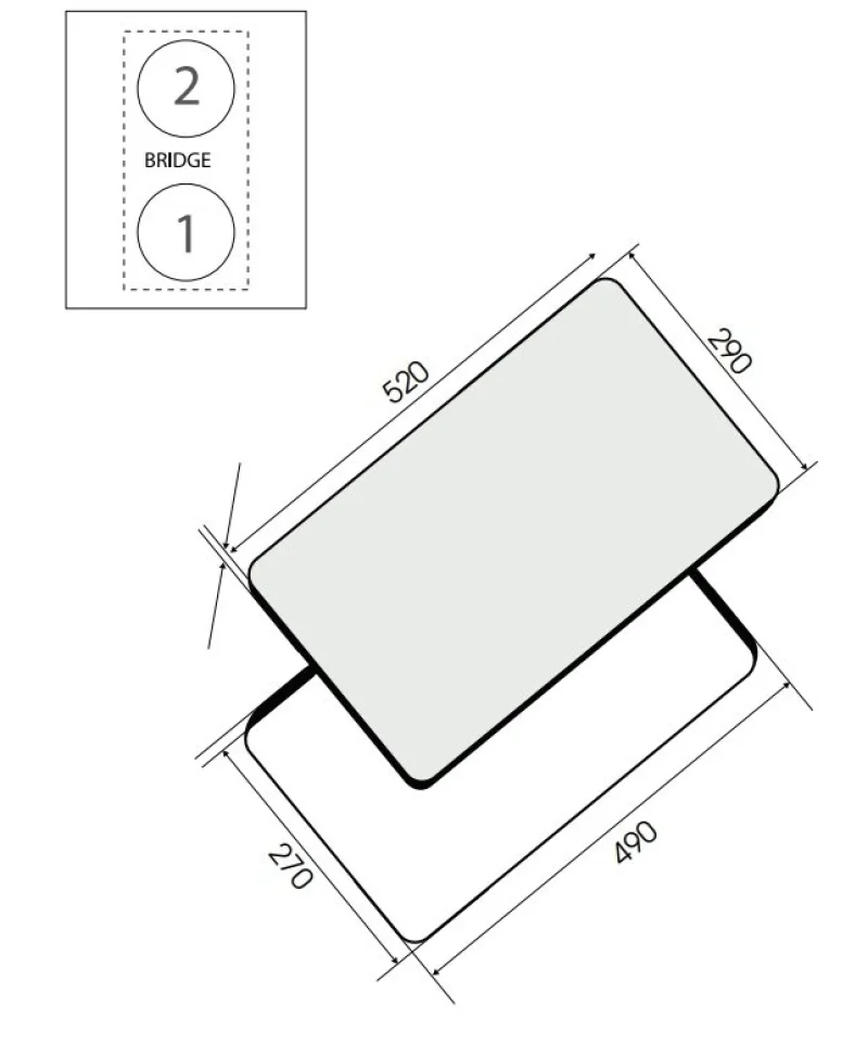 Индукционни Индукционен плот Elica Ratio 302 Plus BL