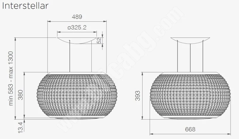 Аспиратори окачени Аспиратор Elica Interstellar BL 67