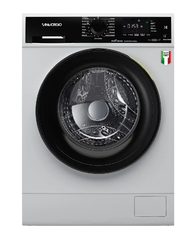 Перални с предно зареждане Пералня Sangiorgio F914C-E Inverter Steam Technology