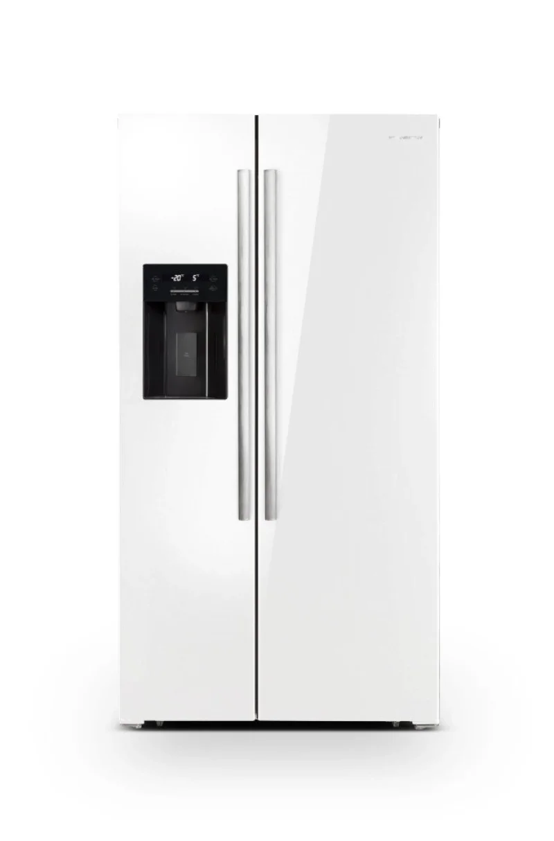 Хладилници Side-by-Side Хладилник Schneider  SCUS550NFGLW Бяло стъкло