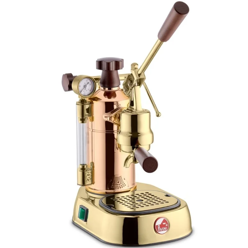 Кафемашини и кафеавтомати Лостова еспресо кафемашина La Pavoni LPLPRG01EU Professional Frame Gold