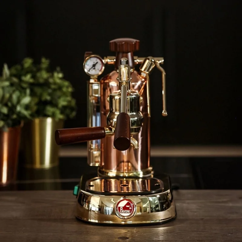 Кафемашини и кафеавтомати Лостова еспресо кафемашина La Pavoni LPLPRG01EU Professional Frame Gold