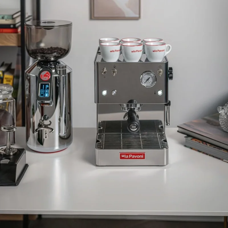 Кафемашини и кафеавтомати Еспресо кафемашина La Pavoni LPMCBS01EU Casabar Steel
