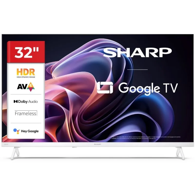 Телевизори 32” HD Google телевизор Sharp LC-32HF2265EW