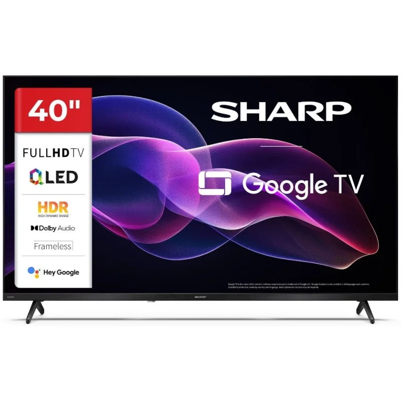 Телевизори 40” Full HD Google телевизор Sharp LC-40HF3265E