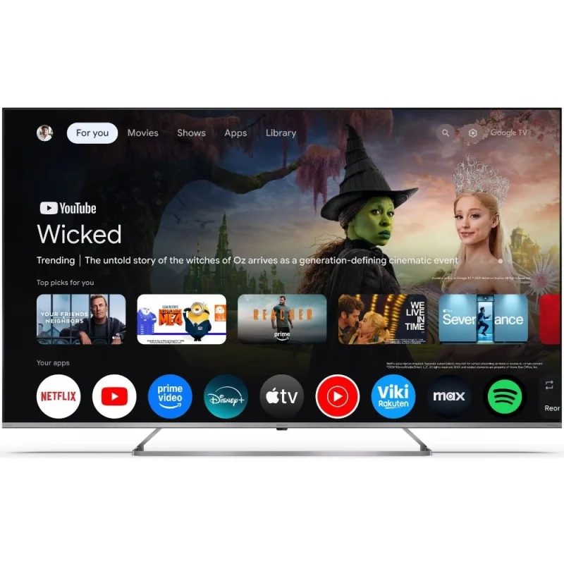Телевизори 65” 4K Ultra HD QLED MiniLED Google телевизор Sharp LC-65JP7265E