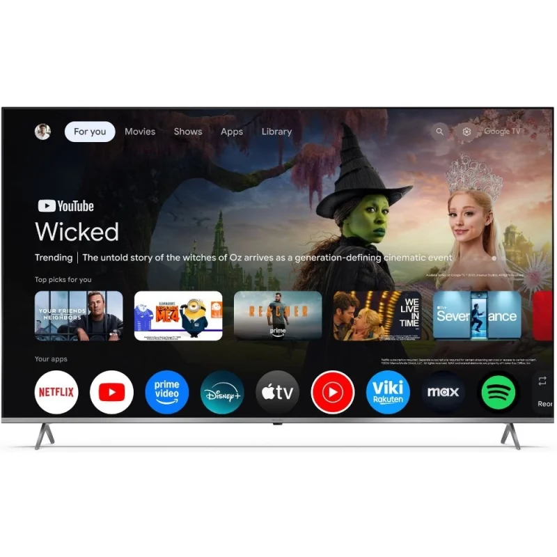 Телевизори 75” 4K Ultra HD QLED MiniLED Google телевизор Sharp LC-75JP7265E