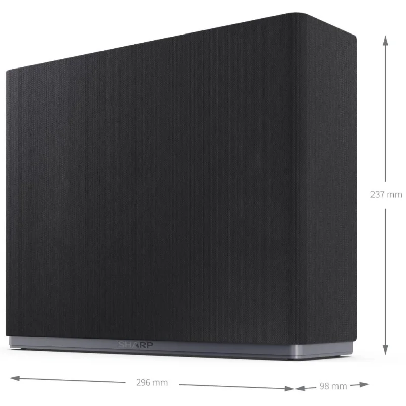 Аудио техника Безжичен субуфер Sharp CP-AWS0101 Черен