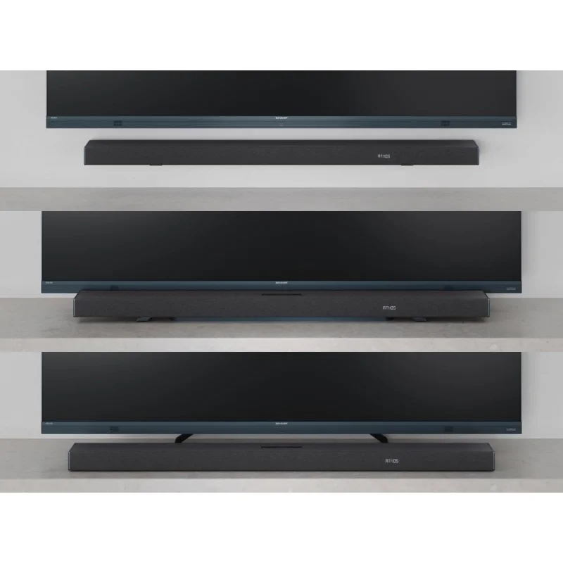 Аудио техника Музикална система саундбар Sharp-Q HT-SBW53121(BK) Черен