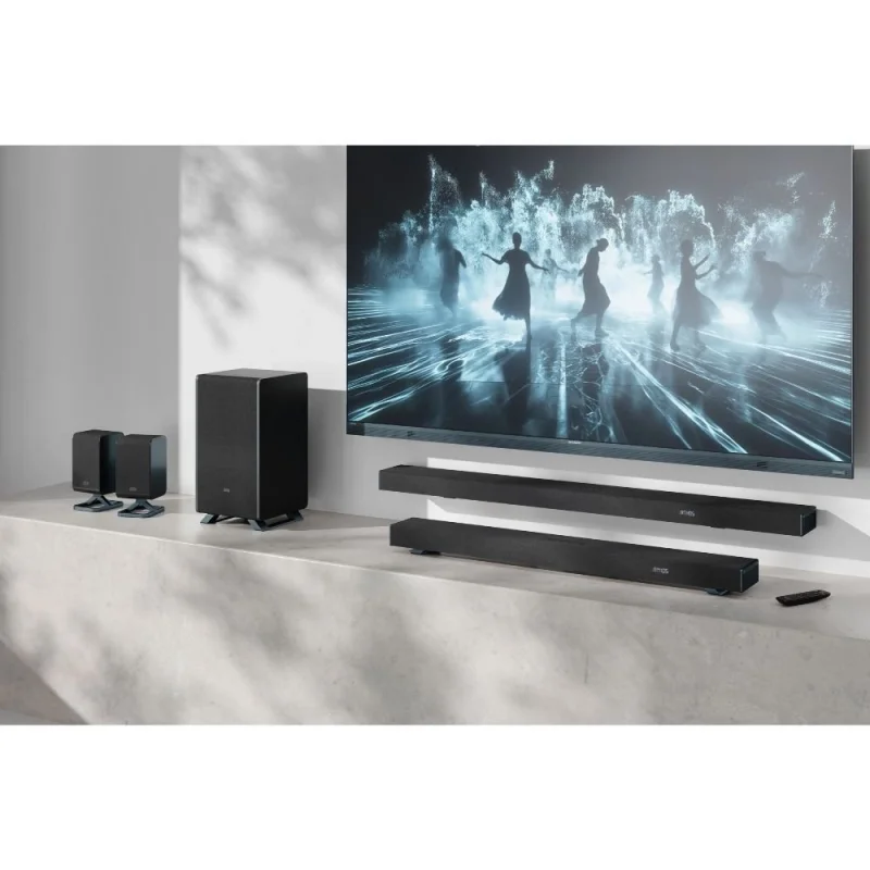Аудио техника Музикална система саундбар Sharp-Q HT-SBW53121(BK) Черен
