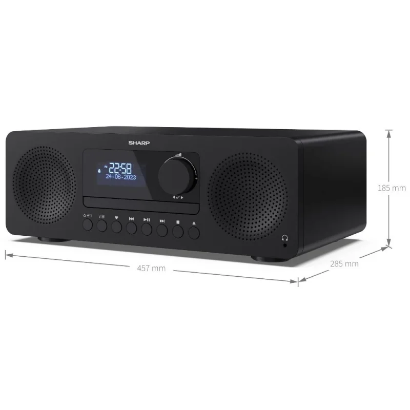Аудио техника Аудио система Sharp XL-B720D(BK)