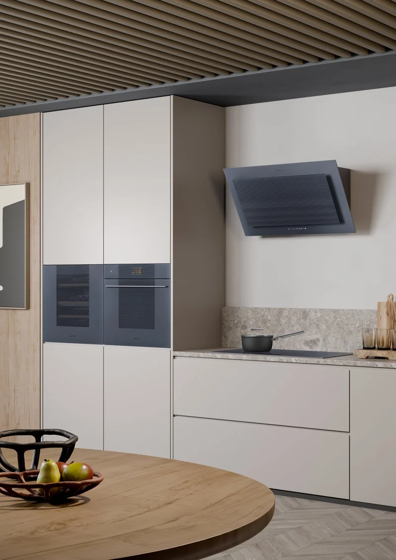 Виноохладители Виноохладител за вграждане Smeg CVI129G