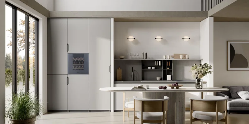 Виноохладители Виноохладител за вграждане Smeg CVI129G