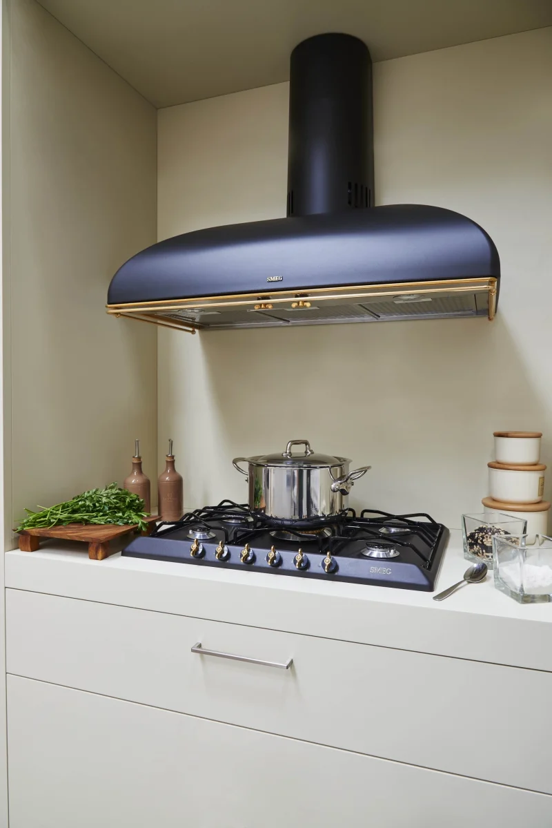 Аспиратори за стенен монтаж Аспиратор Smeg KS89AOE