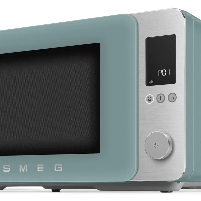 Микровълнови за вграждане Комбинирана микровълнова Smeg MOC02EGMEU Изумрудено зелена