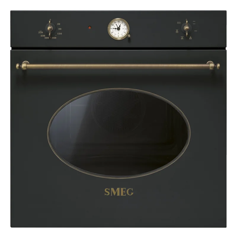 Фурни за вграждане Фурна за вграждане Smeg SF800AO Антрацит с месинг МОСТРА