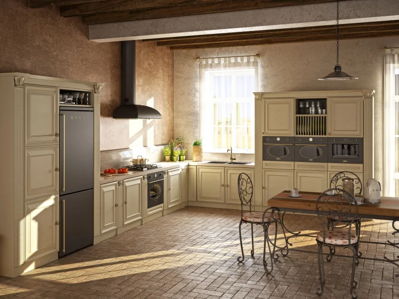 Фурни за вграждане Фурна за вграждане Smeg SF800AO Антрацит с месинг МОСТРА