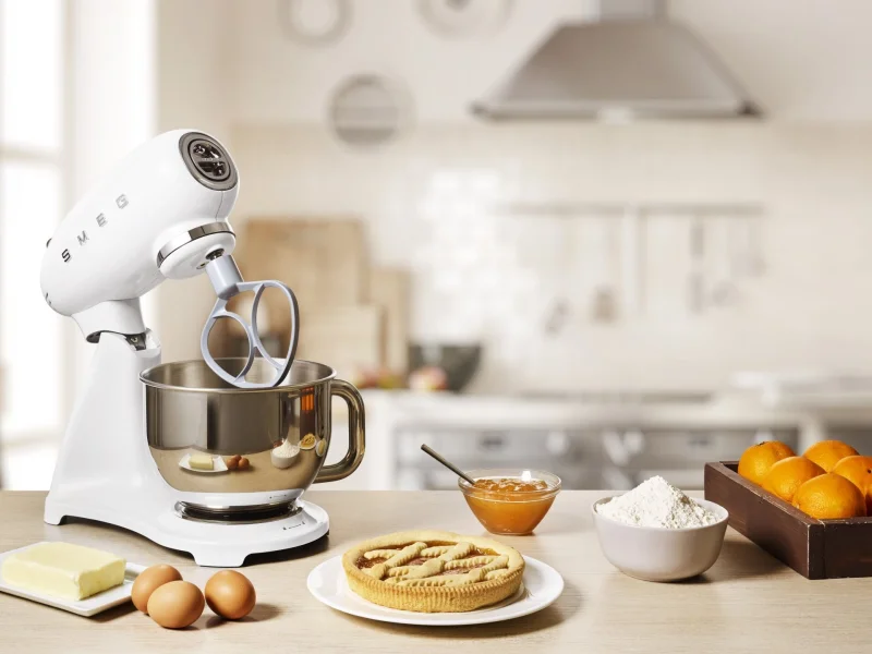 Миксери и пасатори Планетарен миксер Smeg SMF03WHEU Бял